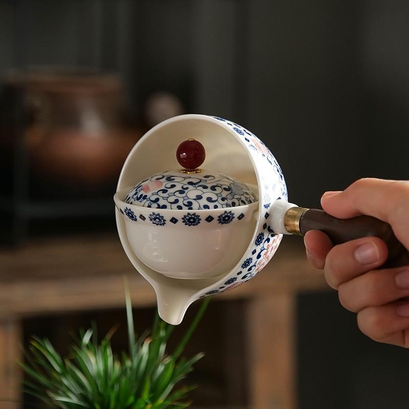 【汀和大福】【兔年新品】防燙側把自動泡茶器！閒暇下來，細品一杯香茗！